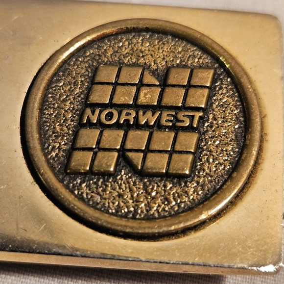 Vintage Norwest Bank Gold Money Clip - Picture 6 of 9